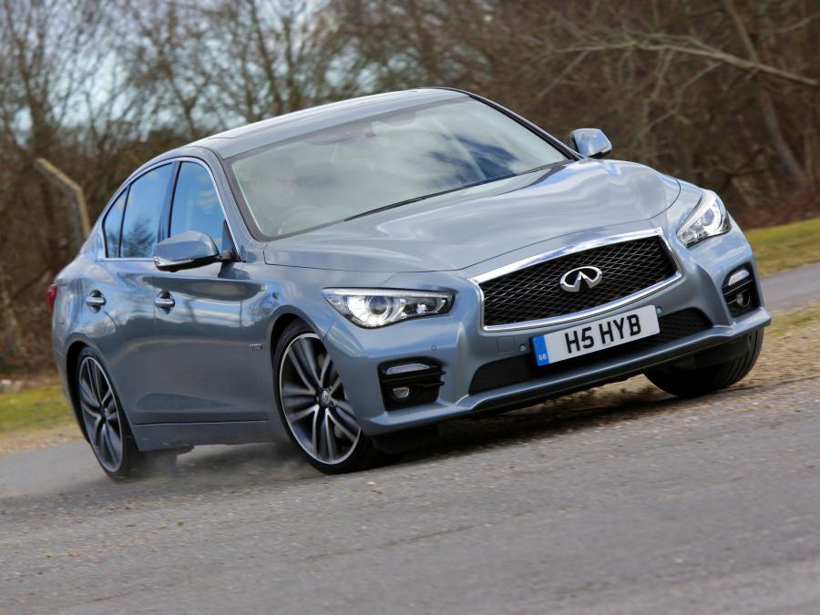  Infiniti Q50S Hybrid 2013 года  (UK) (фото 6 из 19)